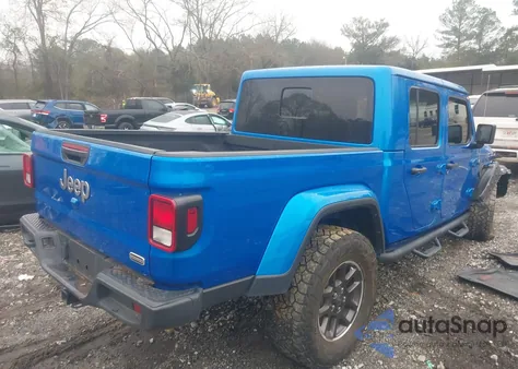 2022 Jeep Gladiator Overland 4X4 from USA, damaged, VIN 1C6HJTFG1NL128721